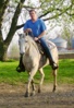 Cowboy Dad Riding Cricket