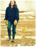 Me Wearing My Muddy Farm Boots